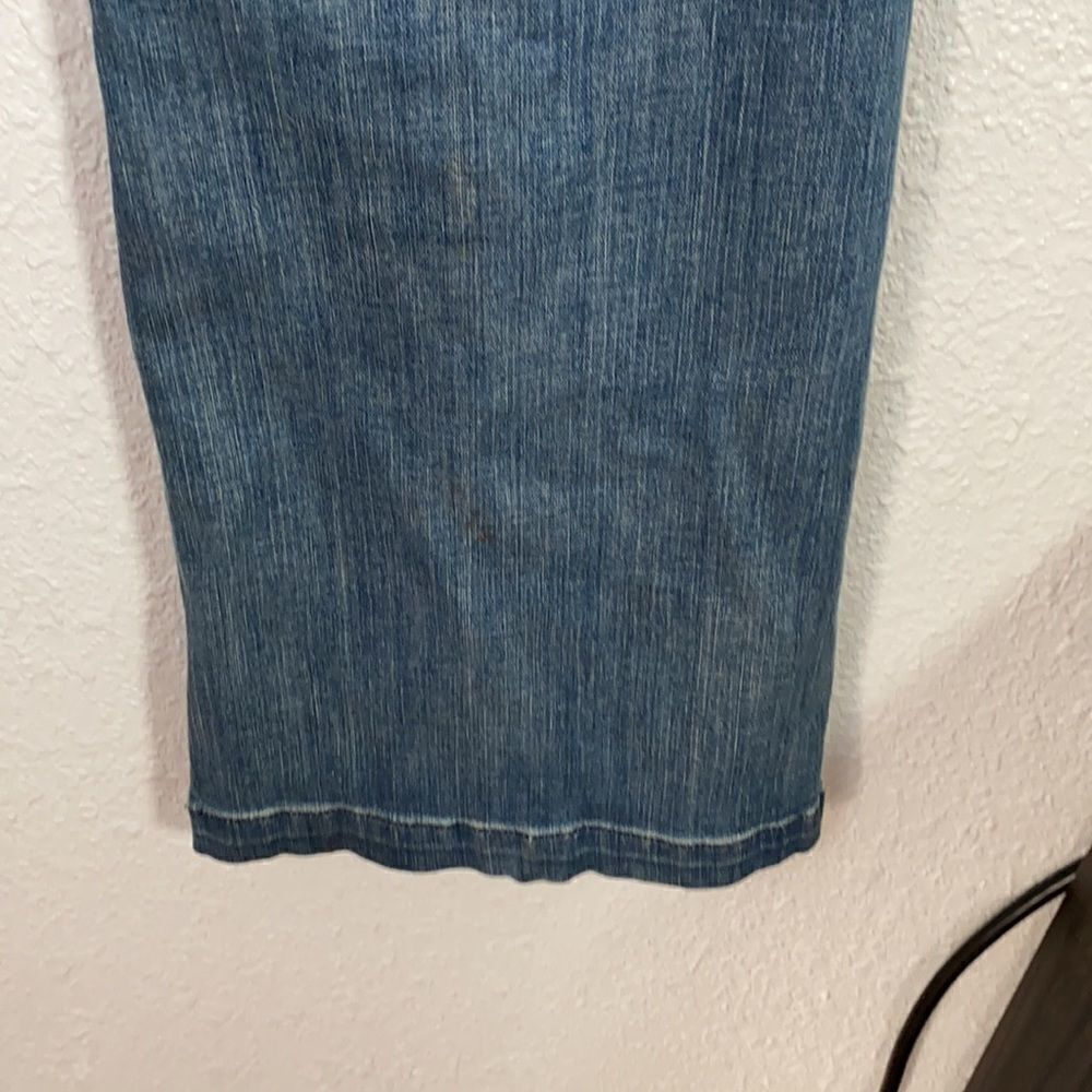 ⭐️MICHAEL KORS FLARE LIGHTLY DISTRESSED DENIM JEANS - Picture 8 of 10